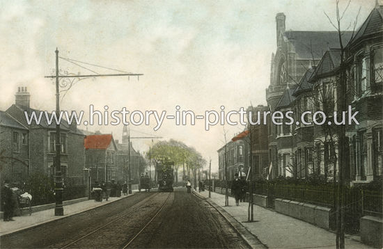 Plashet Grove, East Ham, London. c.1906.